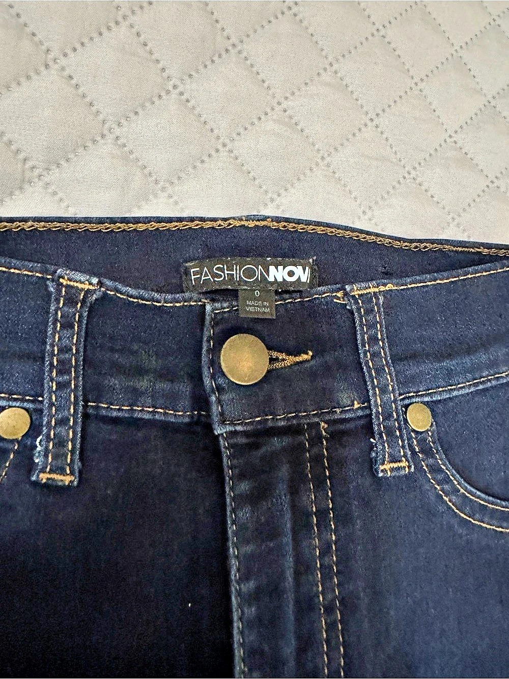 Fashion Nova Skinny Jeans Blue Size 0